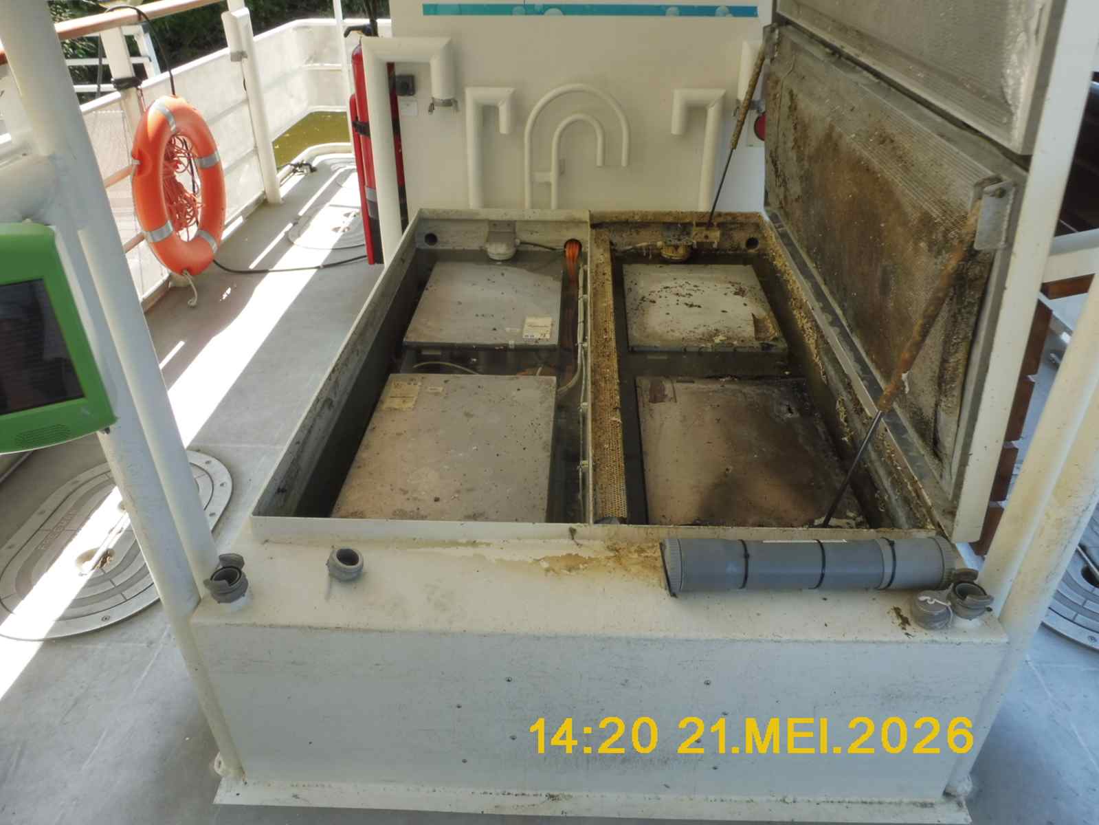 Fire on lithium batteries — propulsion pack